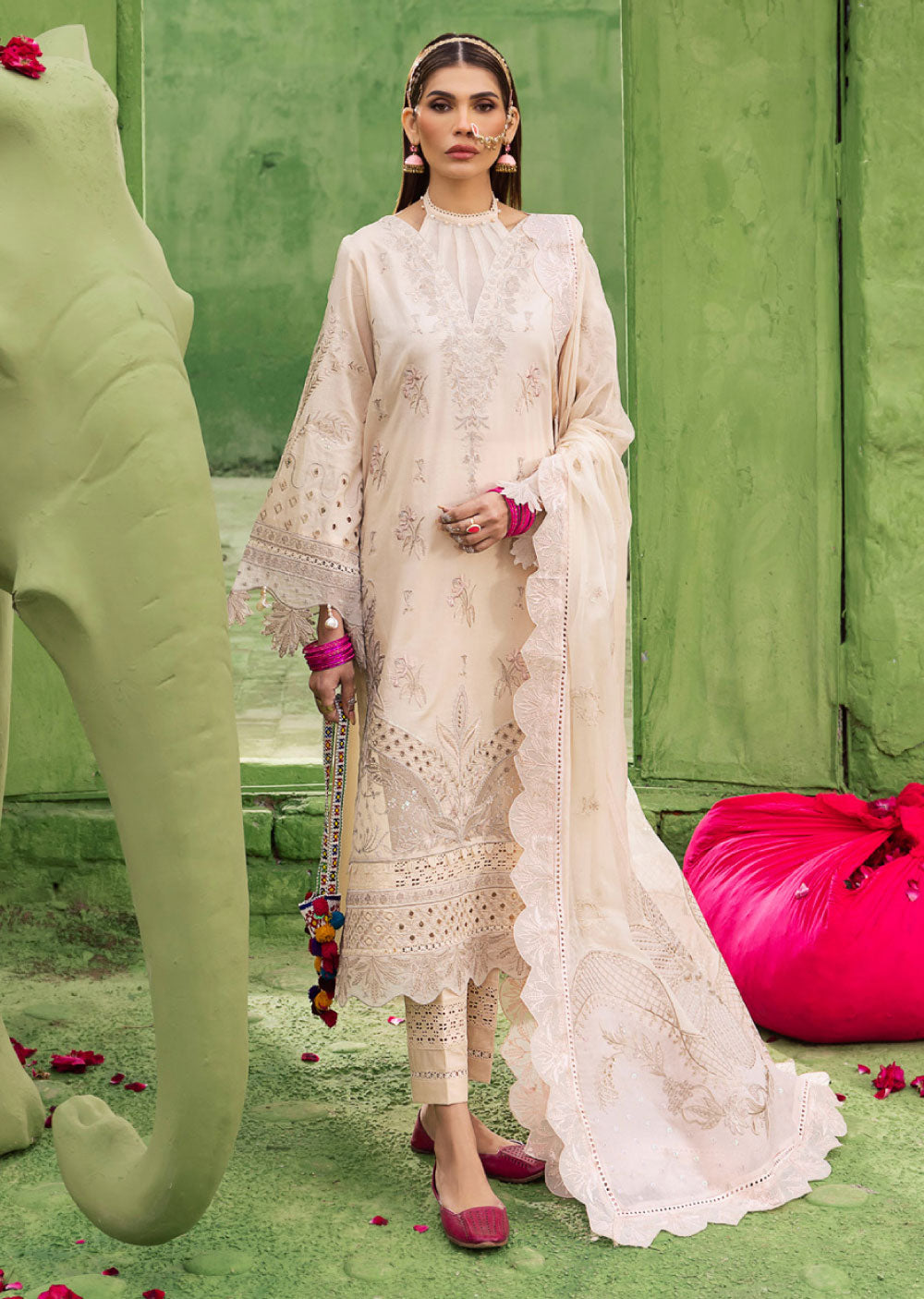 Nureh | Mela Luxury Lawn | NDS-104