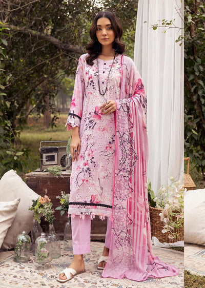 MPC-01 - Unstitched - Mahee's Printed Chikenkari Collection 2024 - Memsaab Online