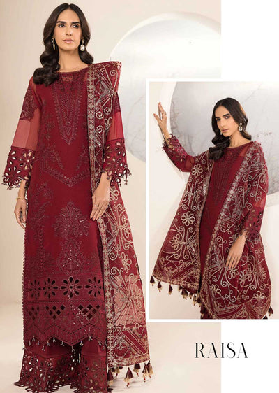 AZML-01 - Raisa - Unstitched - Lamhey Festive Collection by Alizeh 2023 - Memsaab Online