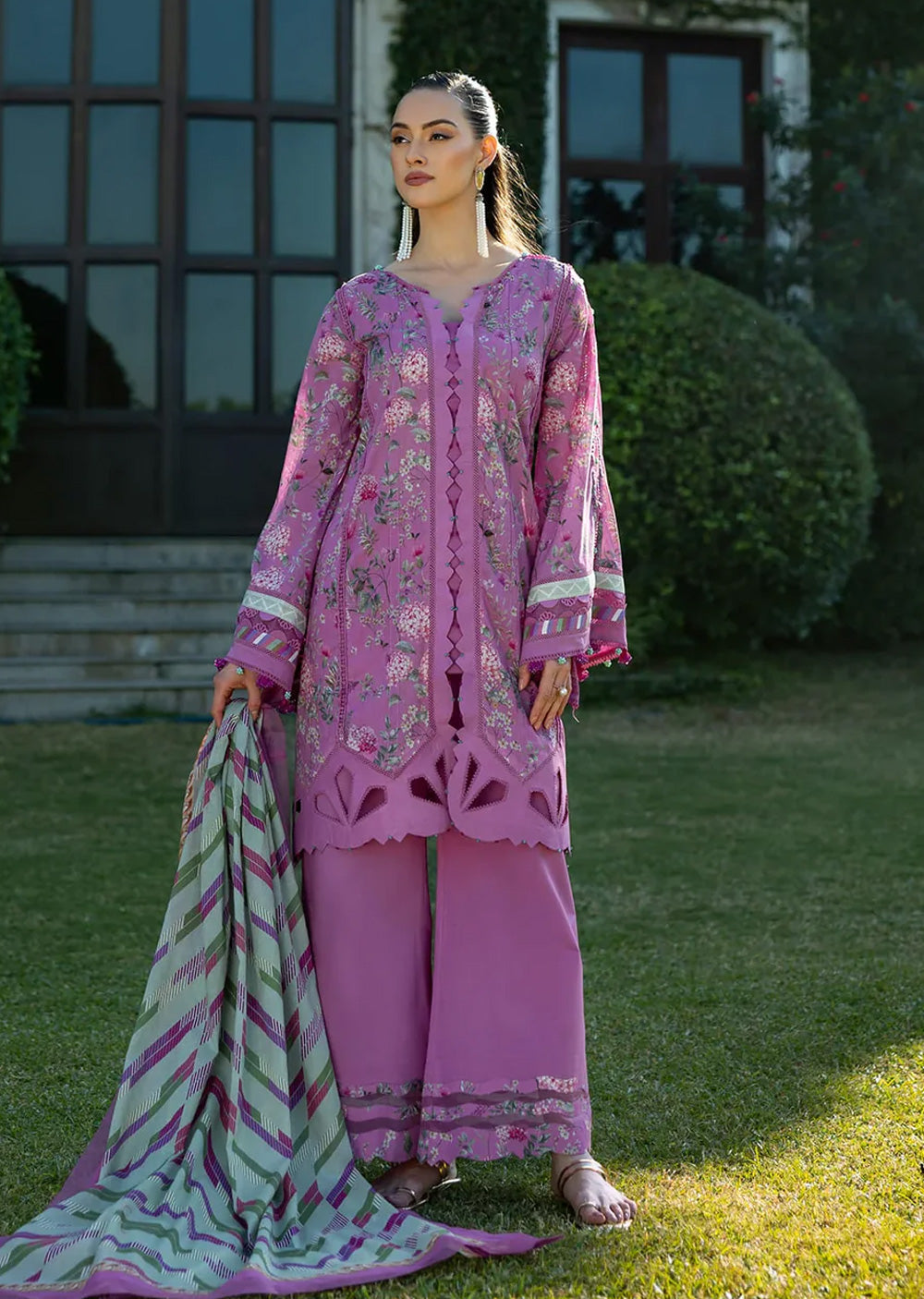 Elaf Premium | Prints Collection 25 | EPE-08B SAFFRON main image 0
