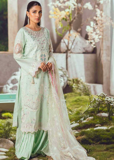 MM-05 - Unstitched - Mahiymaan Luxury Lawn Eid Collection 2023 - Memsaab Online