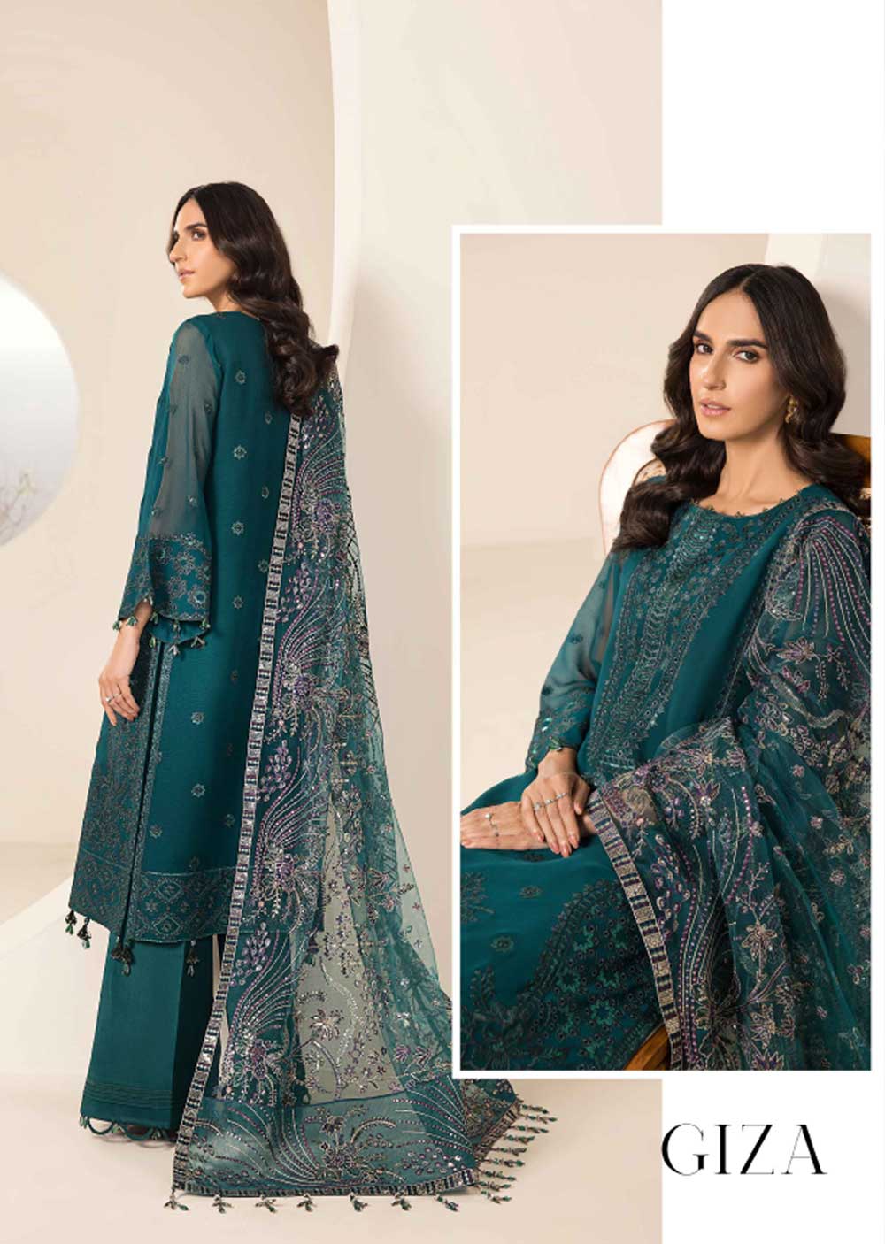 AZML-R-05 - Readymade - Lamhey Festive Collection by Alizeh 2023 - Memsaab Online