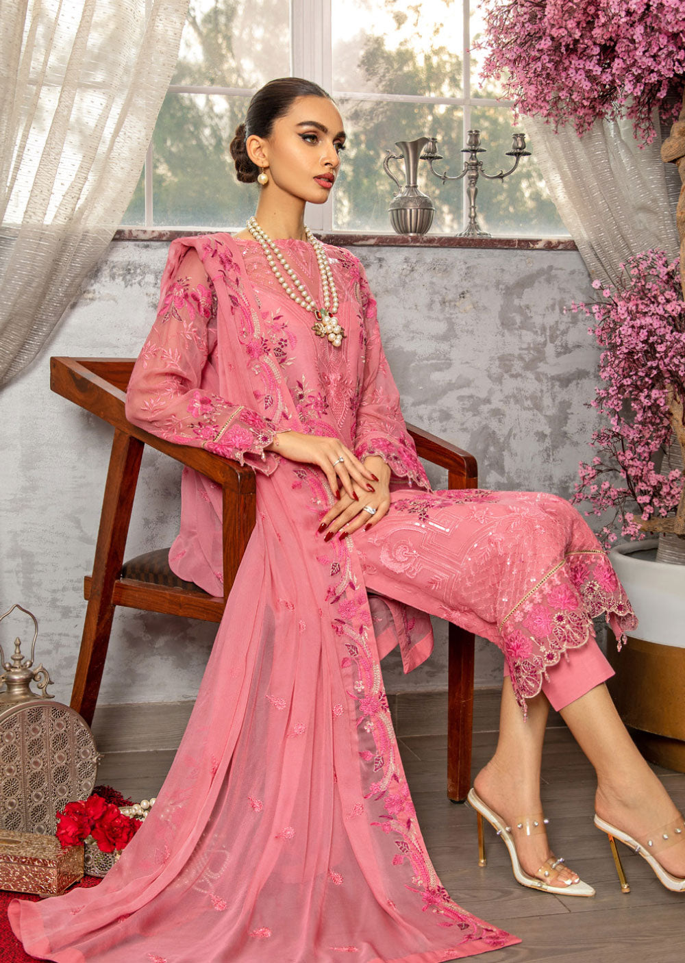 MRL-05 - Readymade - Meeral Lamhe Collection 2024 - Memsaab Online