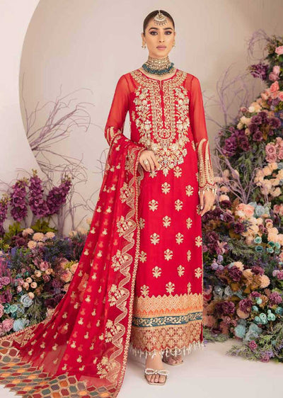 SR-1069 - Camellia - Readymade - Fluer Collection by Imrozia 2022 - Memsaab Online
