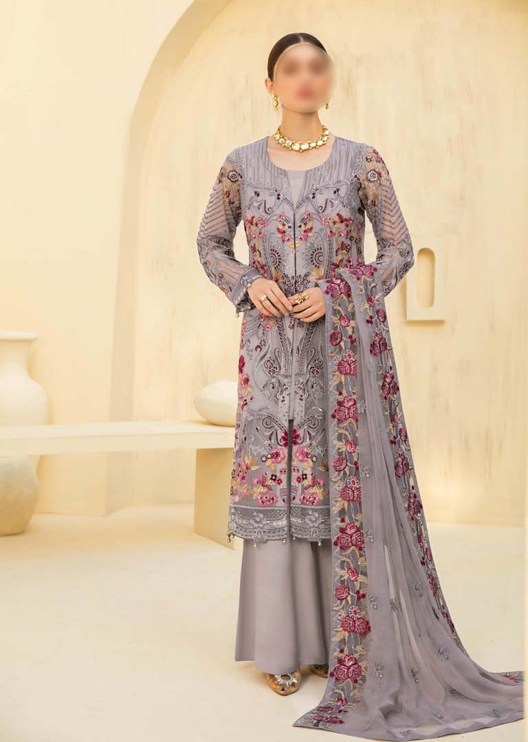 D 707 R Readymade Rangoon by Ramsha Collection Vol 7 2021 Memsaab