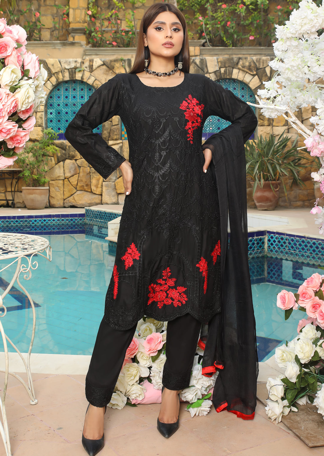 Pakistani ready on sale made linen suits