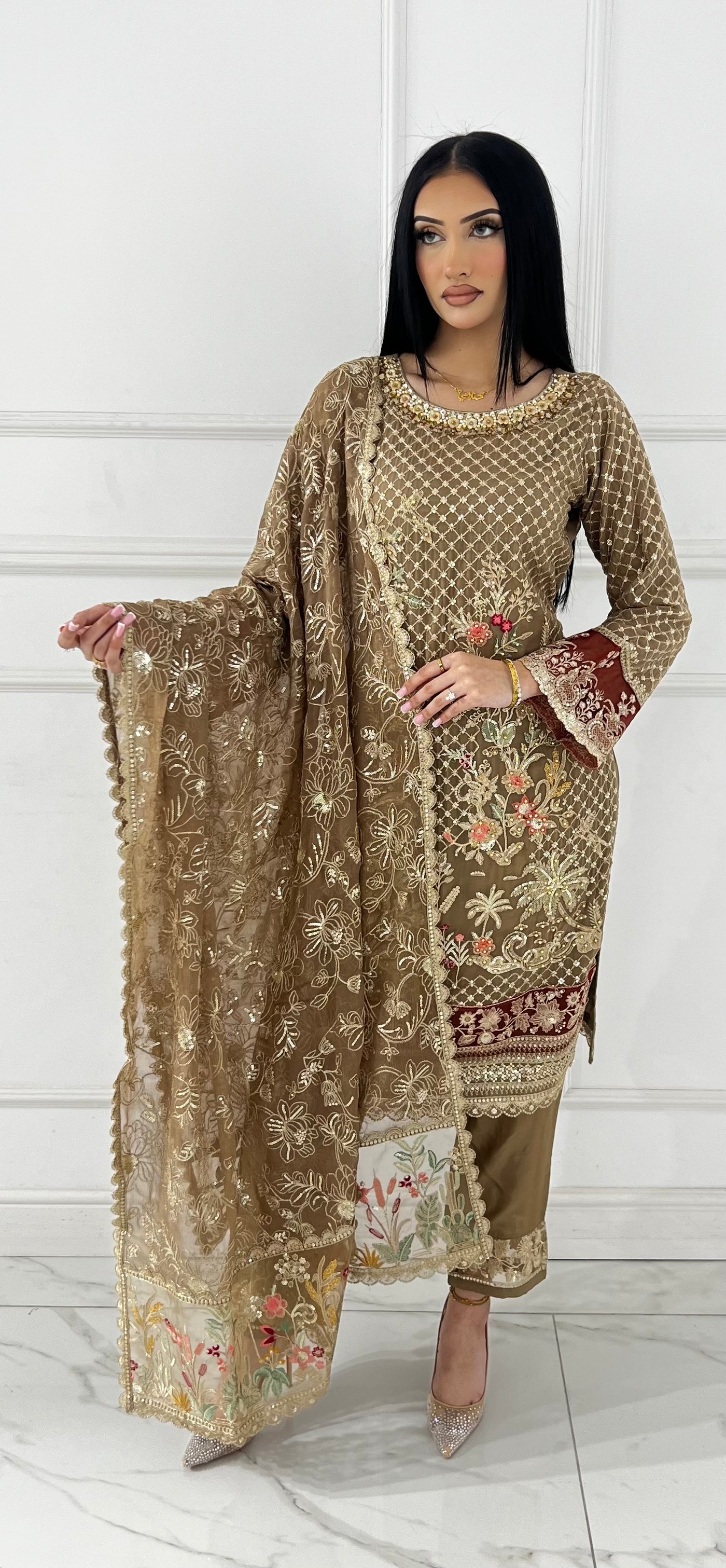 PS1162 DIL Readymade Wedding Outfit - Memsaab Online