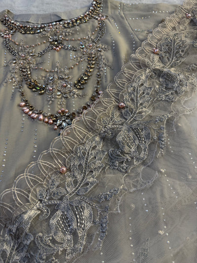 AL-4356 Readymade Chiffon Allys Formal suit 2025 - Memsaab Online