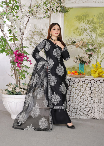 HK255 Dilreva - Black Mummy n Me Outfit - Memsaab Online