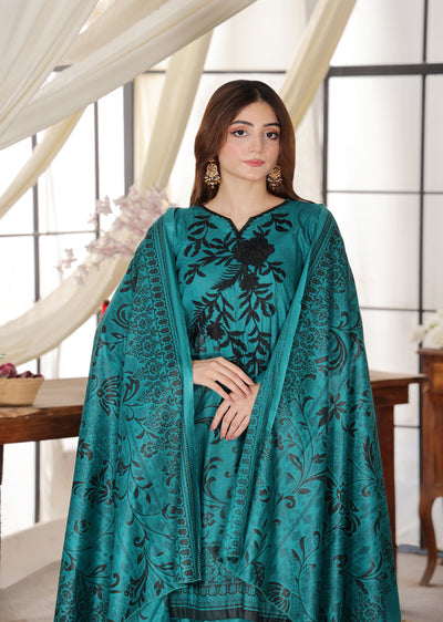 AMT470013 - Readymade Lawn Suit - Memsaab Online