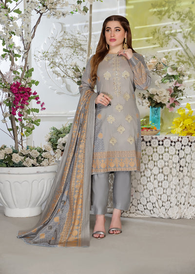 AMT47009 - Readymade Lawn Suit - Memsaab Online