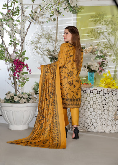 AMT470012 - Readymade Lawn Suit - Memsaab Online