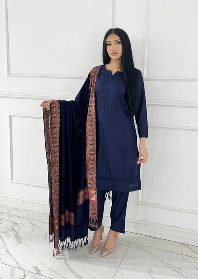 SLMN-51 Readymade Dhanak WINTER Colection 2025 - Memsaab Online