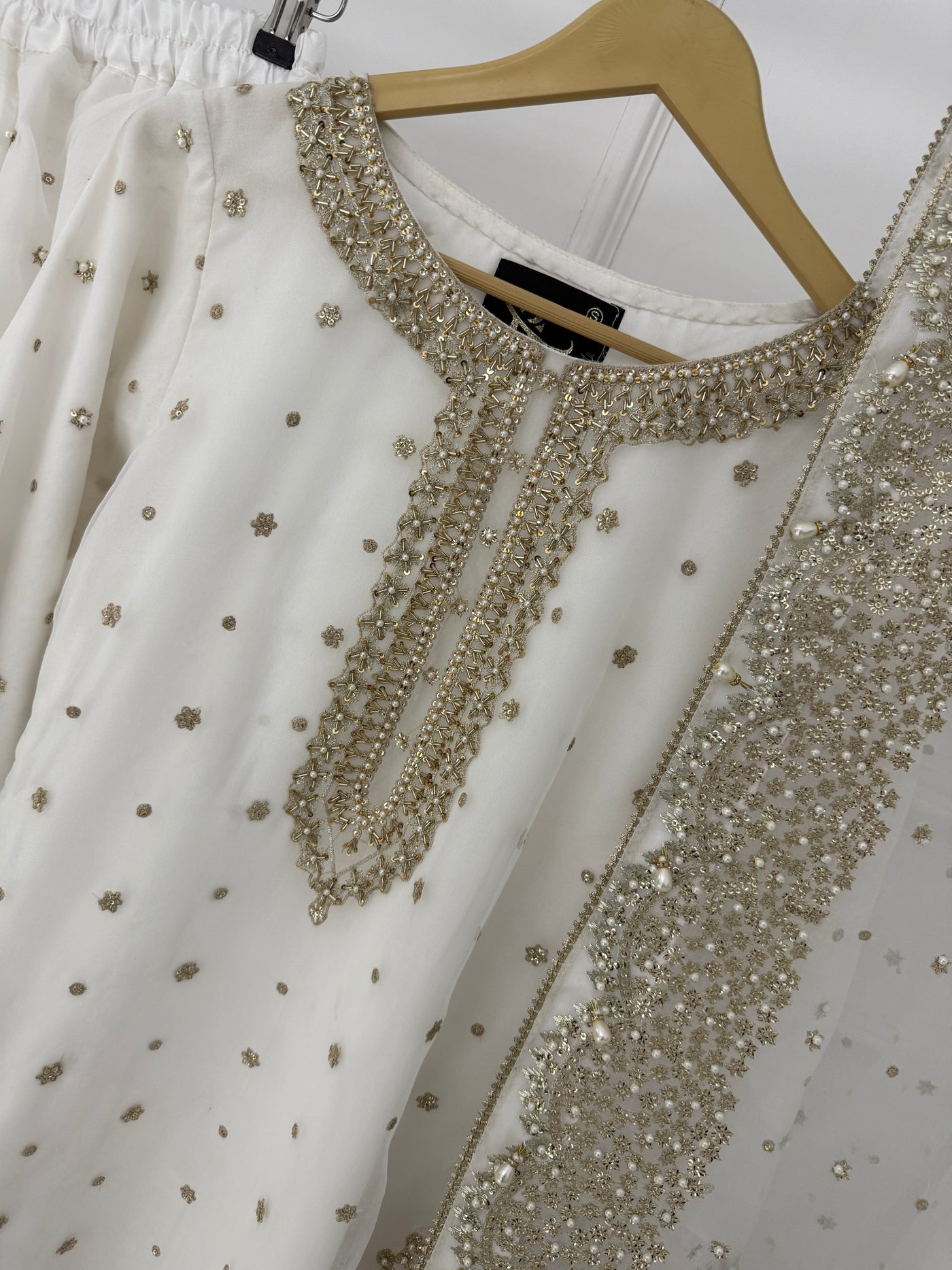 SRB3231 - White - Sehrish B Design 2025 - Memsaab Online
