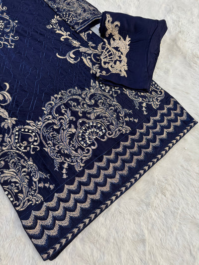 HK102 - Readymade Linen outfit - Memsaab Online