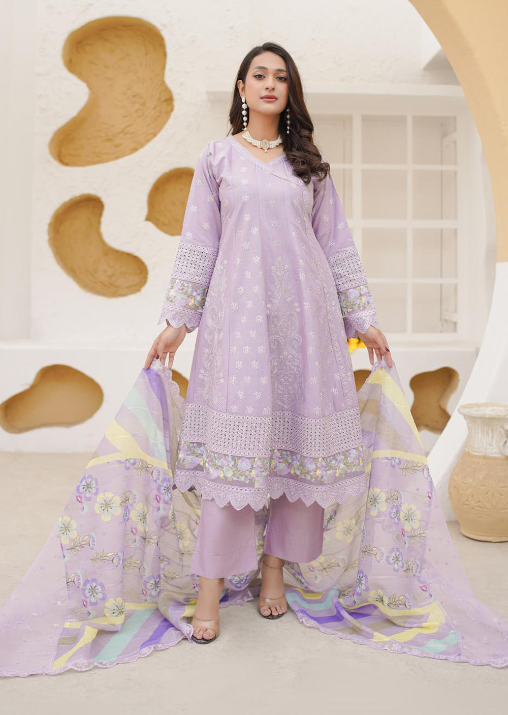 HRM-05 - Readymade Memsaab Formal Cotton Suit - Memsaab Online