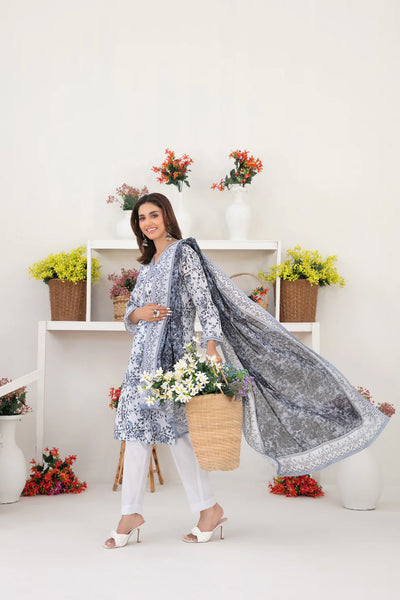 TWD-2278 Readymade Mizna Tawakkal Lawn Suit 2025 - Memsaab Online