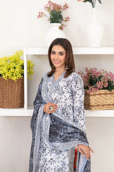 TWD-2278 Readymade Mizna Tawakkal Lawn Suit 2025 - Memsaab Online