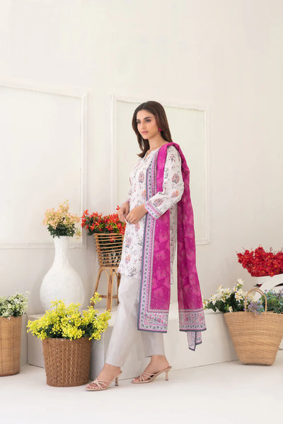 TWD-2276 Readymade Mizna Tawakkal Lawn Suit 2025 - Memsaab Online