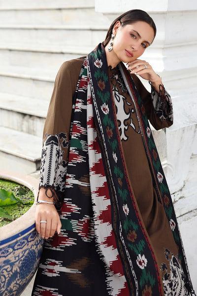 ANW6-02 CHARIZMA 3-PC Unstitched Embroidered Linen Collection 2025 - Memsaab Online