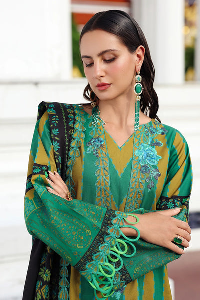 ANW6-03 CHARIZMA 3-PC Unstitched Embroidered Linen Collection 2025 - Memsaab Online