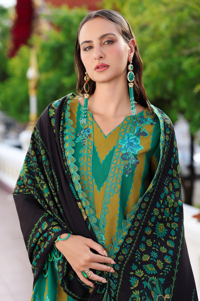 ANW6-03 CHARIZMA 3-PC Unstitched Embroidered Linen Collection 2025 - Memsaab Online