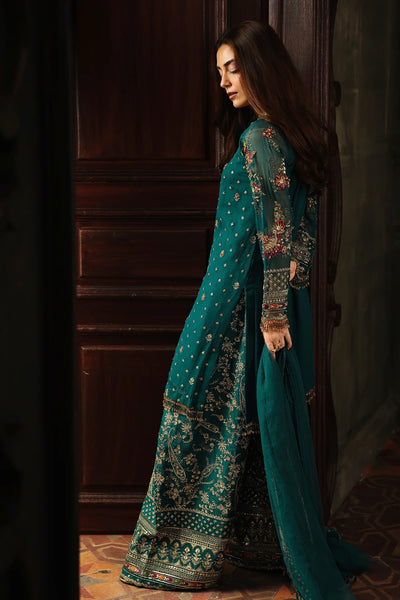 DJW5-04- 4-PC Charizma Unstitched Luxury Collection 2025 - Memsaab Online