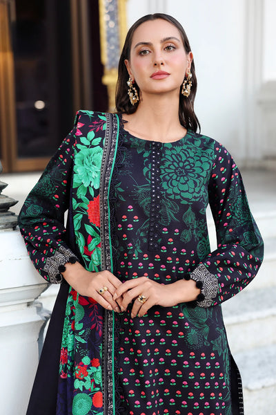 ANW6-07 CHARIZMA 3-PC Unstitched Embroidered Linen Collection 2025 - Memsaab Online
