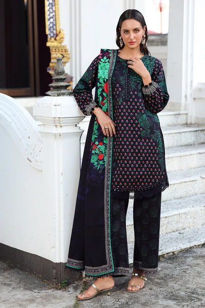 ANW6-07 CHARIZMA 3-PC Unstitched Embroidered Linen Collection 2025 - Memsaab Online