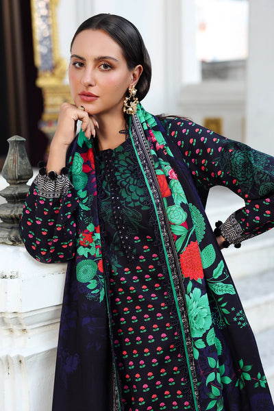 ANW6-07 CHARIZMA 3-PC Unstitched Embroidered Linen Collection 2025 - Memsaab Online