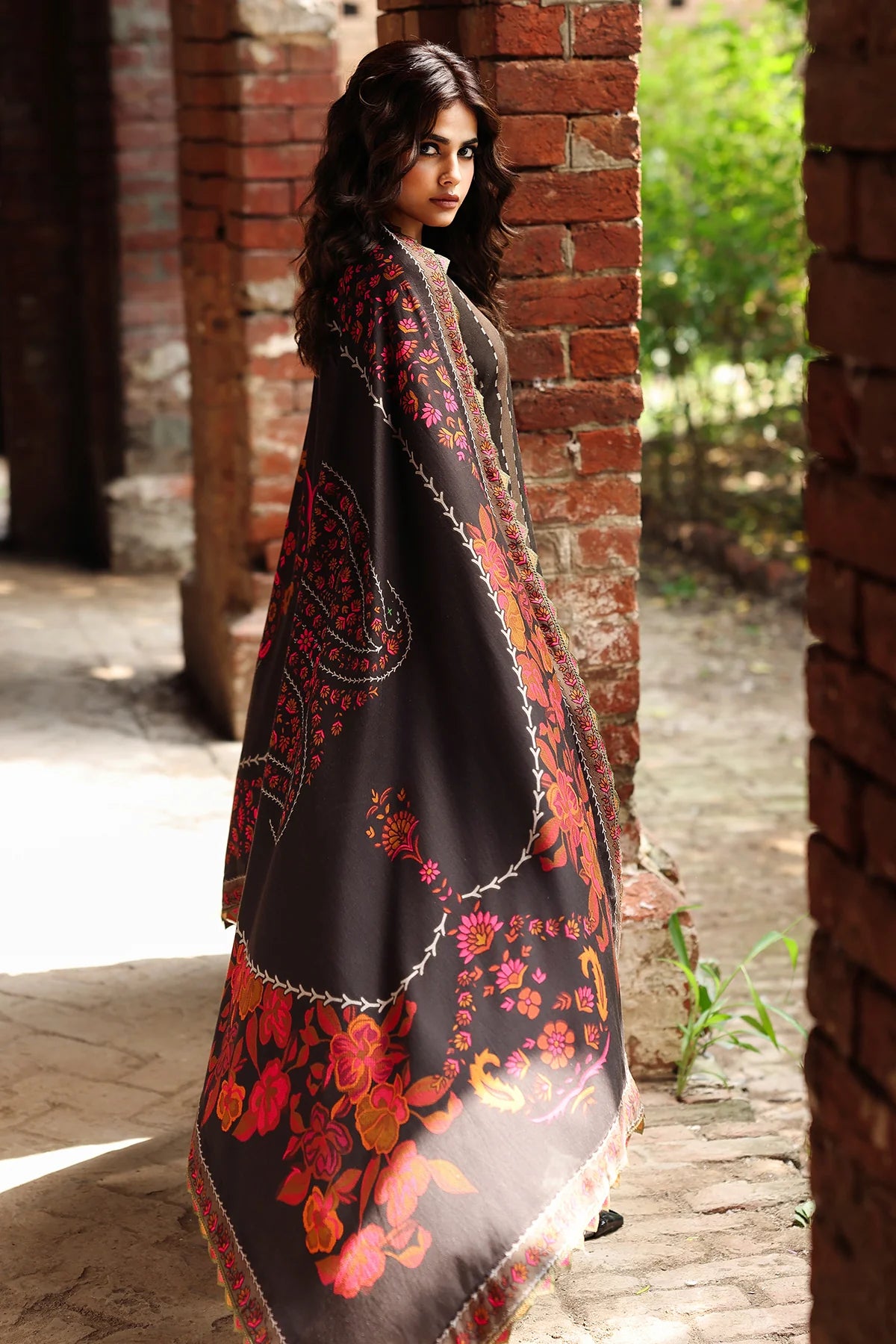 ANW6-09 CHARIZMA 3-PC Unstitched Embroidered Linen Collection 2025 - Memsaab Online