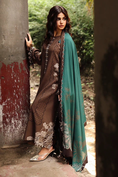 CCW6-16-Unstitched Embroidered Linen Collection 2025 - Memsaab Online