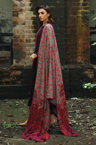 CCW6-17-Unstitched Embroidered Linen Collection 2025 - Memsaab Online