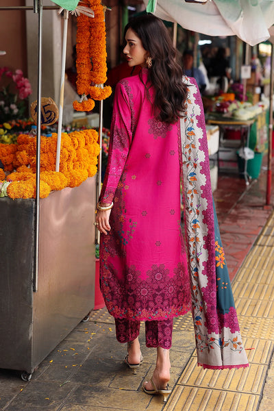 ANW6-06 CHARIZMA 3-PC Unstitched Embroidered Linen Collection 2025 - Memsaab Online