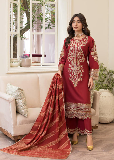 HRM-01 - Readymade Memsaab Formal Cotton Suit - Memsaab Online