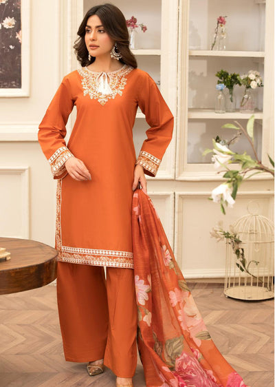 HRM-07 - Readymade Memsaab Formal Cotton Suit - Memsaab Online
