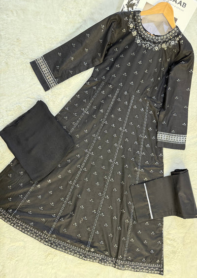 HSS-26 Readymade Lawn Suit - Memsaab Online