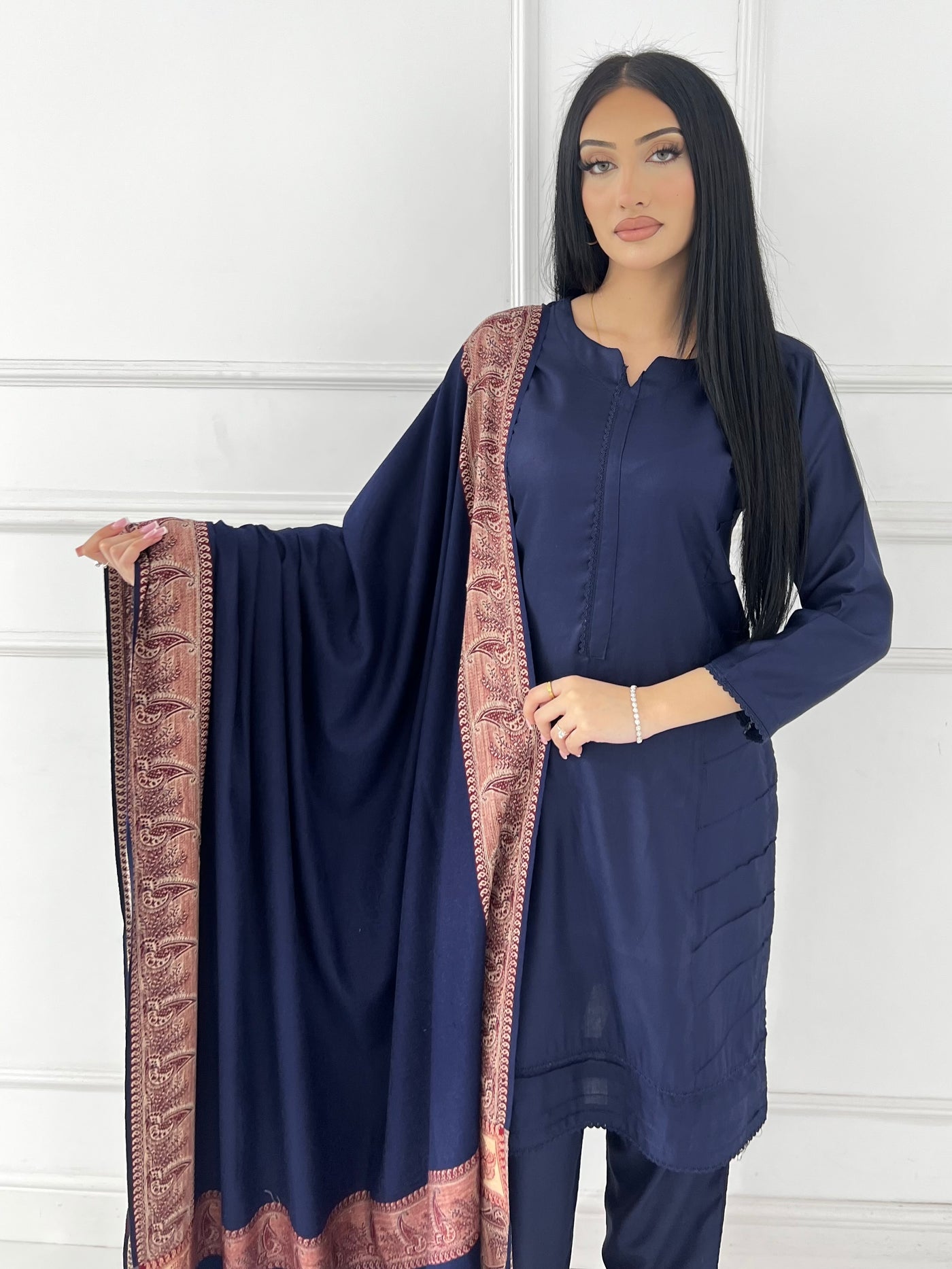 SLMN-51 Readymade Dhanak WINTER Colection 2025 - Memsaab Online