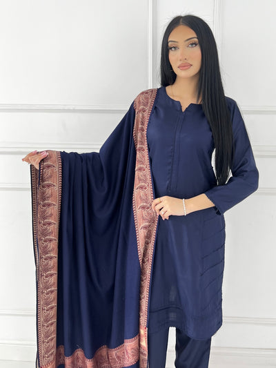 SLMN-51 Readymade Dhanak WINTER Colection 2025 - Memsaab Online