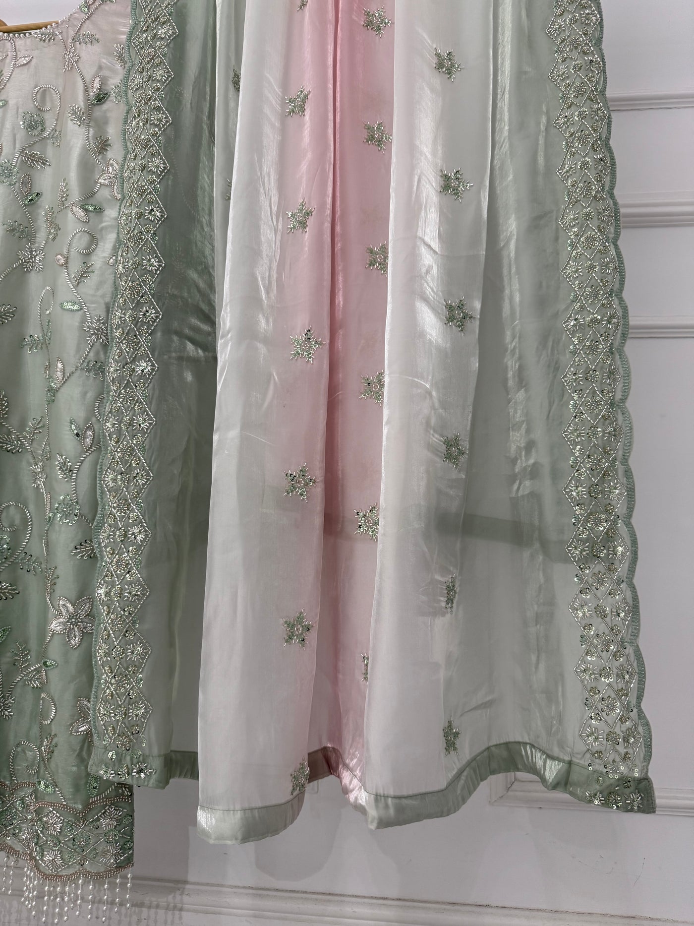 ASBC04 Silk Cutdana Outfit - Memsaab Online