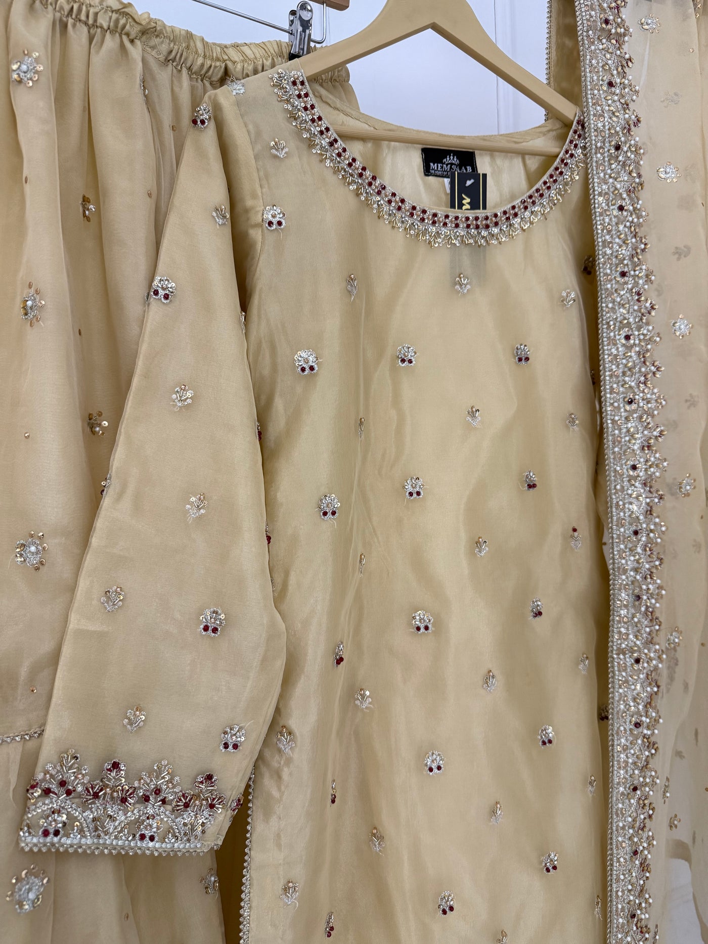 SRB1305 - Bano - Purple - Sehrish.B Designer - Memsaab Online