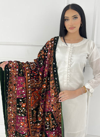 RBY-133- New Luxury Velvet Shawl 2025