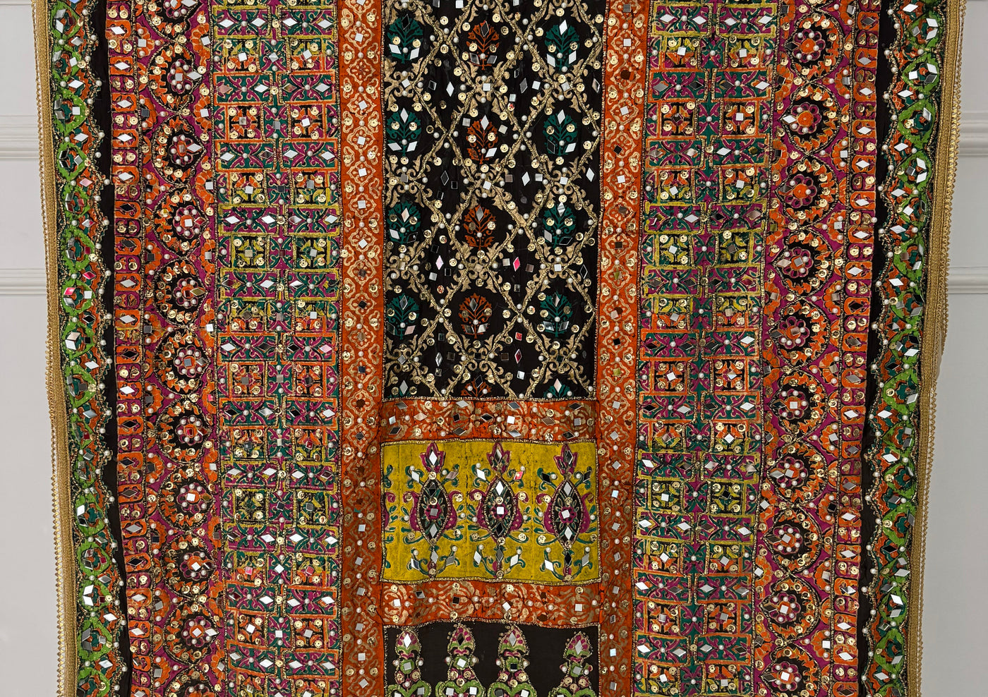 SRB9927 - Kajol - Silk Wedding Duppatta by Sehrish B - Memsaab Online