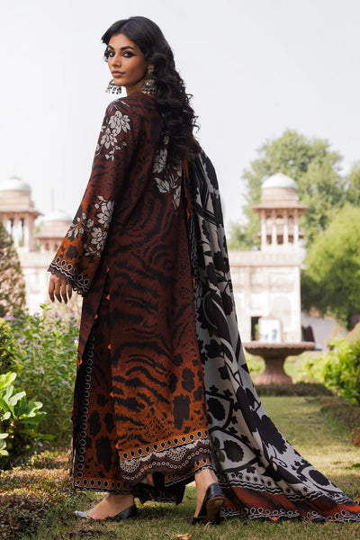 CCW6-15-Unstitched Embroidered Linen Collection 2025 - Memsaab Online