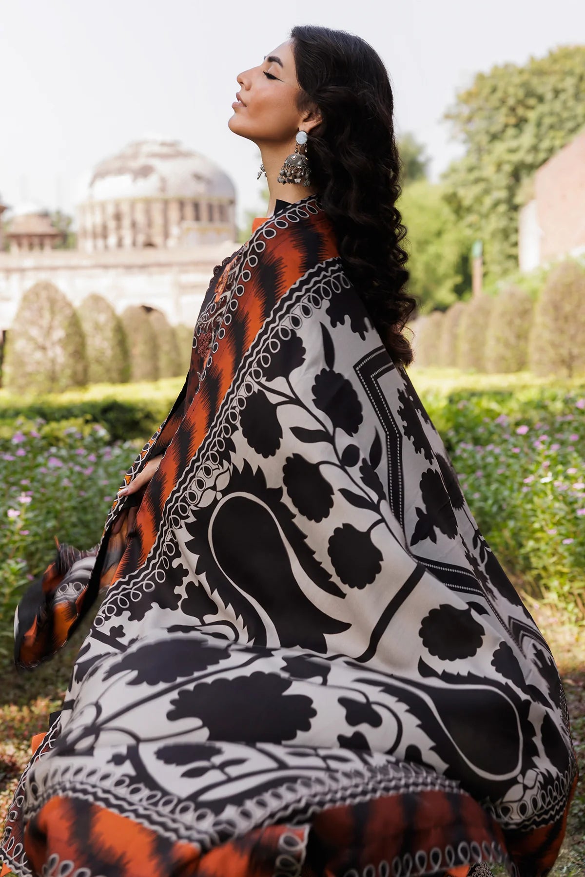 CCW6-15-Unstitched Embroidered Linen Collection 2025 - Memsaab Online