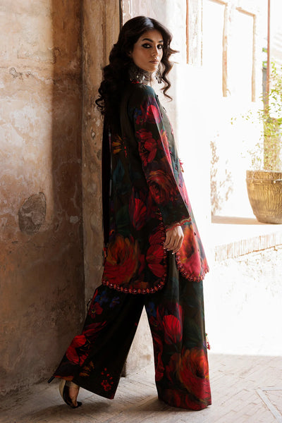 CCW6-18-Unstitched Embroidered Linen Collection 2025 - Memsaab Online