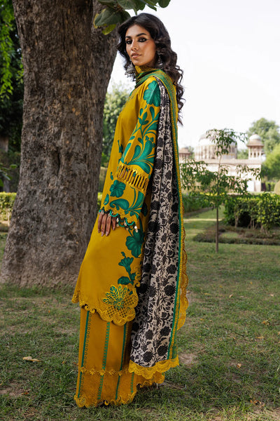 CCW6-11-Unstitched Embroidered Linen Collection 2025 - Memsaab Online