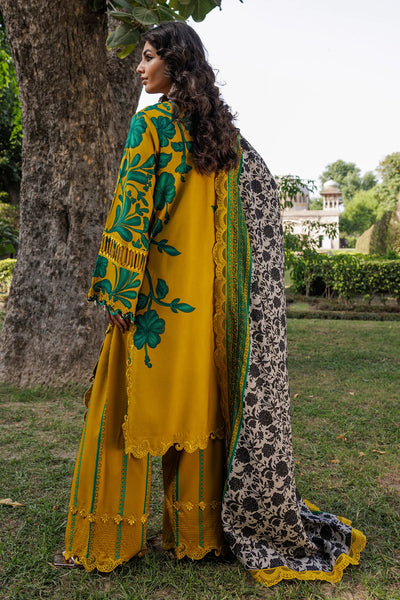 CCW6-11-Unstitched Embroidered Linen Collection 2025 - Memsaab Online