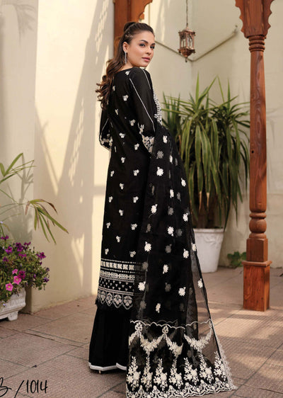 B-1104 - Unstitched - Bahaar Luxury Lawn Collection 2023 - Memsaab Online