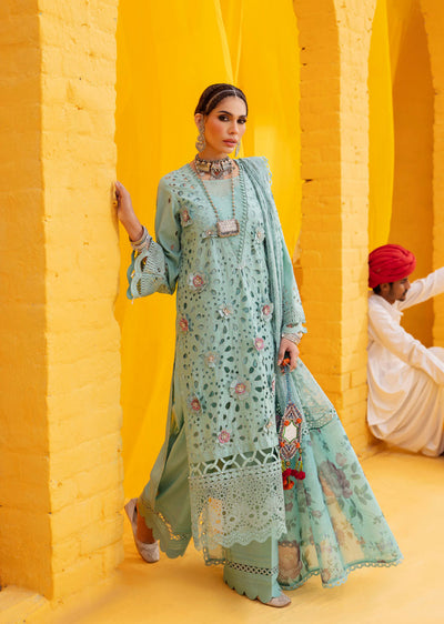 NDS-102-R - Readymade - Mela Festive Lawn Collection by Nureh 2024 - Memsaab Online